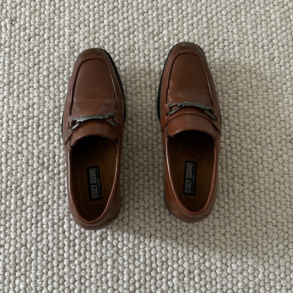 Stacy Adams Kids Brown Dress Loafers